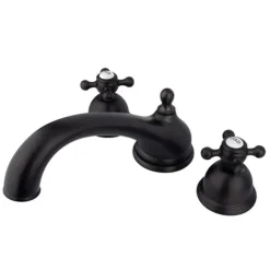 Kingston Brass Vintage Solid Brass Two Handle Roman Tub Filler
