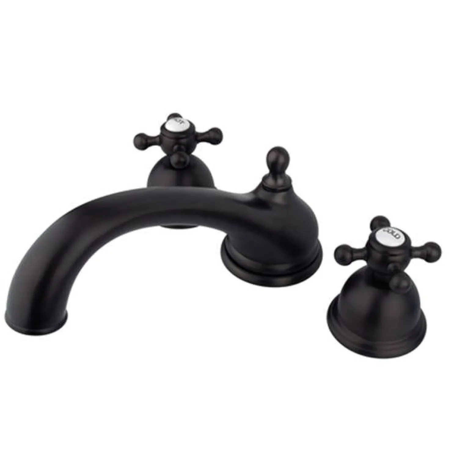 Kingston Brass Vintage Solid Brass Two Handle Roman Tub Filler