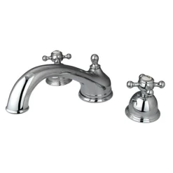 Kingston Brass Vintage Solid Brass Two Handle Roman Tub Filler