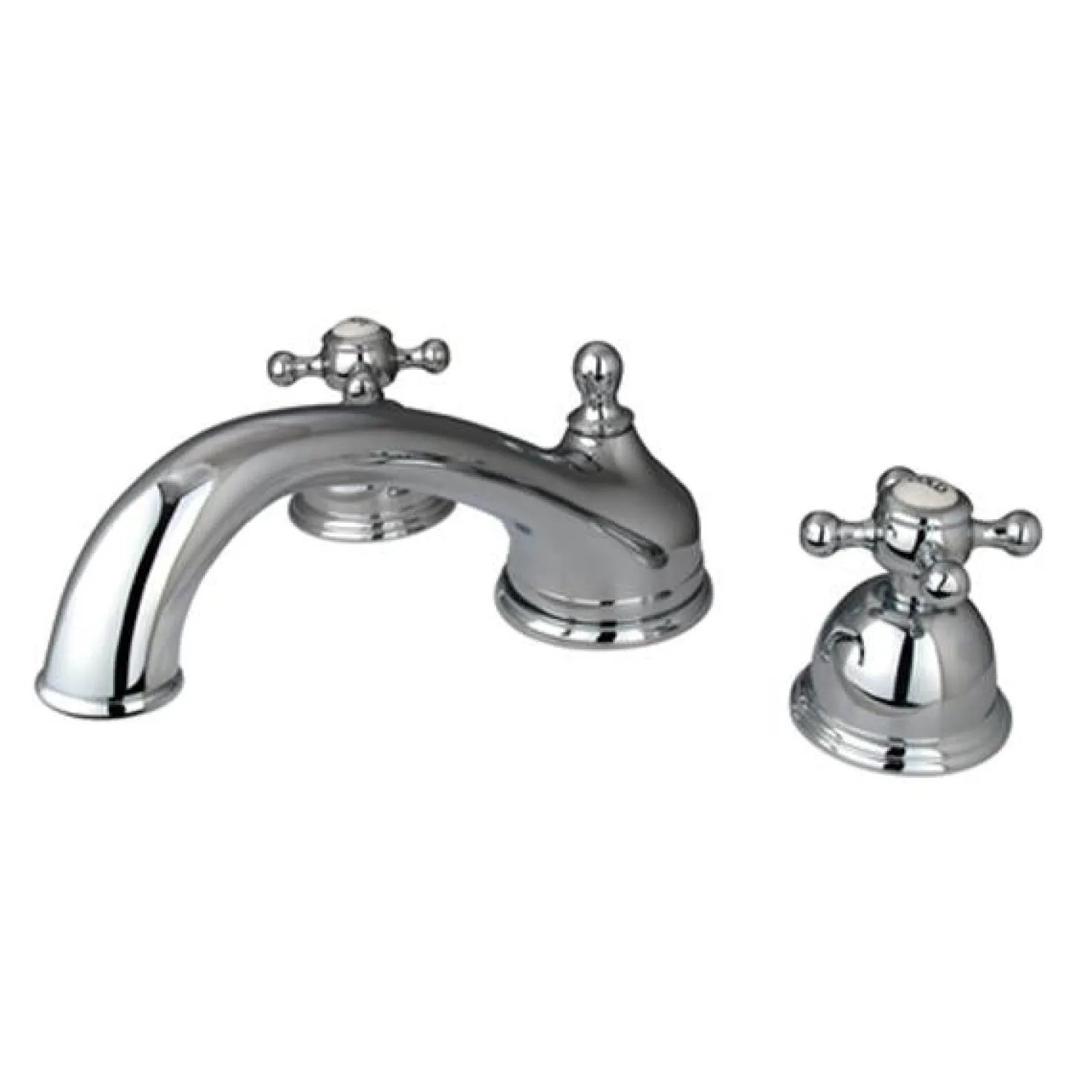 Kingston Brass Vintage Solid Brass Two Handle Roman Tub Filler