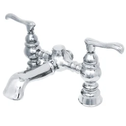 Kingston Brass Vintage 7" Spread Classic Deck Mount Clawfoot Tub Filler