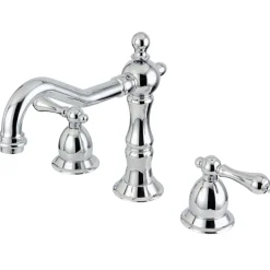 Kingston Brass Vintage Three-Hole 8 to 16-Inch Widespread Bathroom Faucet