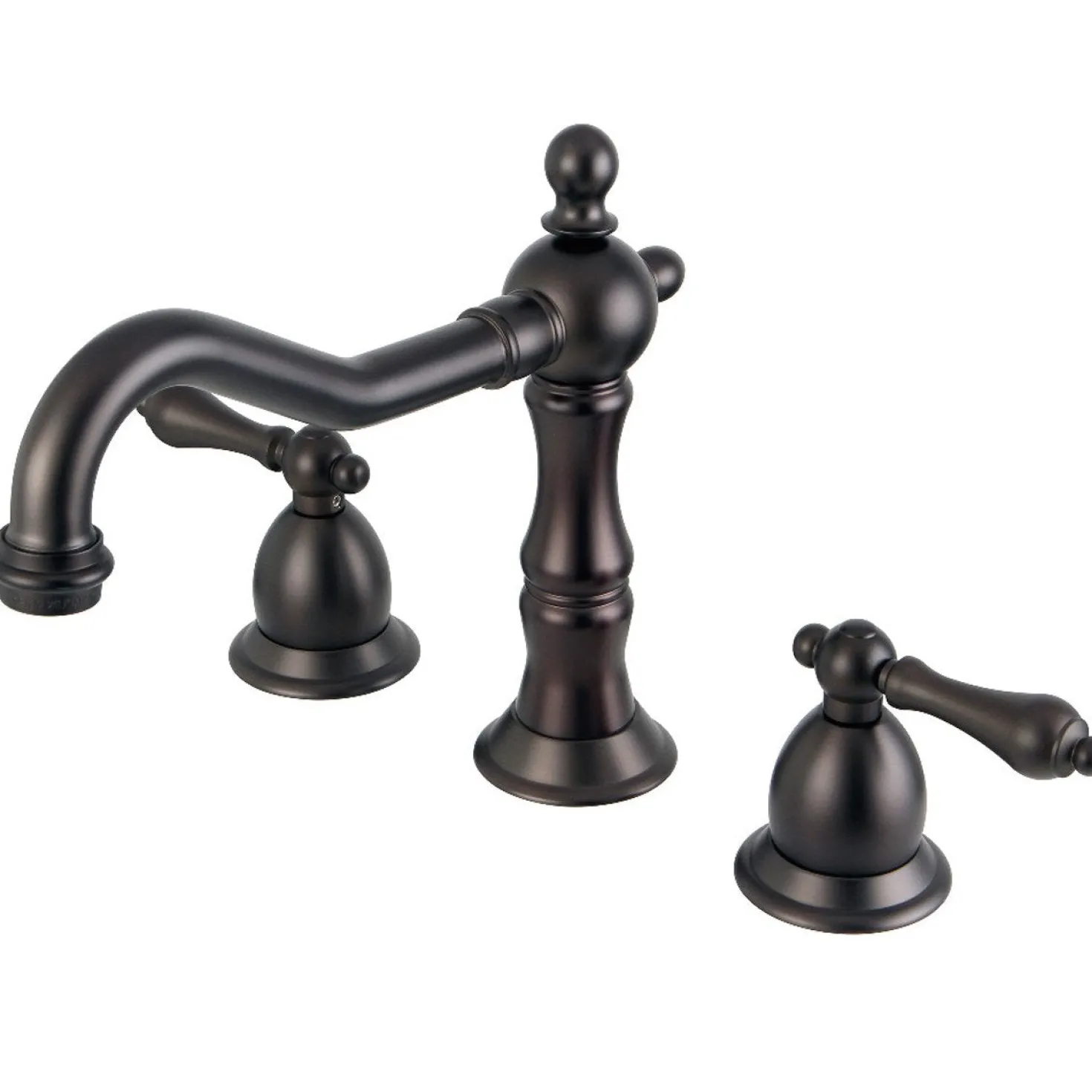 Kingston Brass Vintage Three-Hole 8 to 16-Inch Widespread Bathroom Faucet