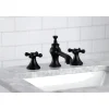 Kingston Brass Vintage Three-Hole 8-Inch Widespread Bathroom Faucet