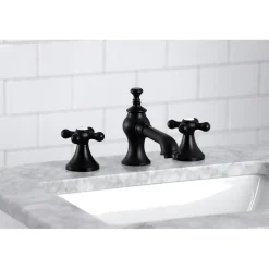 Kingston Brass Vintage Three-Hole 8-Inch Widespread Bathroom Faucet