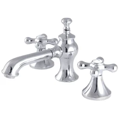 Kingston Brass Vintage Three-Hole 8-Inch Widespread Bathroom Faucet