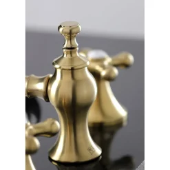 Kingston Brass Vintage Three-Hole 8-Inch Widespread Bathroom Faucet
