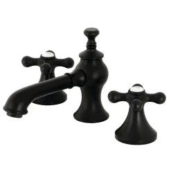 Kingston Brass Vintage Three-Hole 8-Inch Widespread Bathroom Faucet