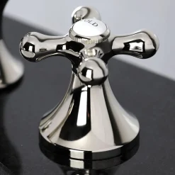 Kingston Brass Vintage Three-Hole 8-Inch Widespread Bathroom Faucet