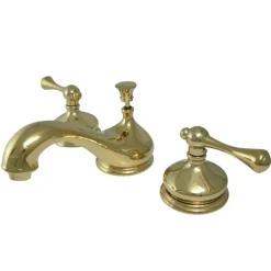 Kingston Brass Vintage Three-Hole 8" Widespread Bathroom Faucet