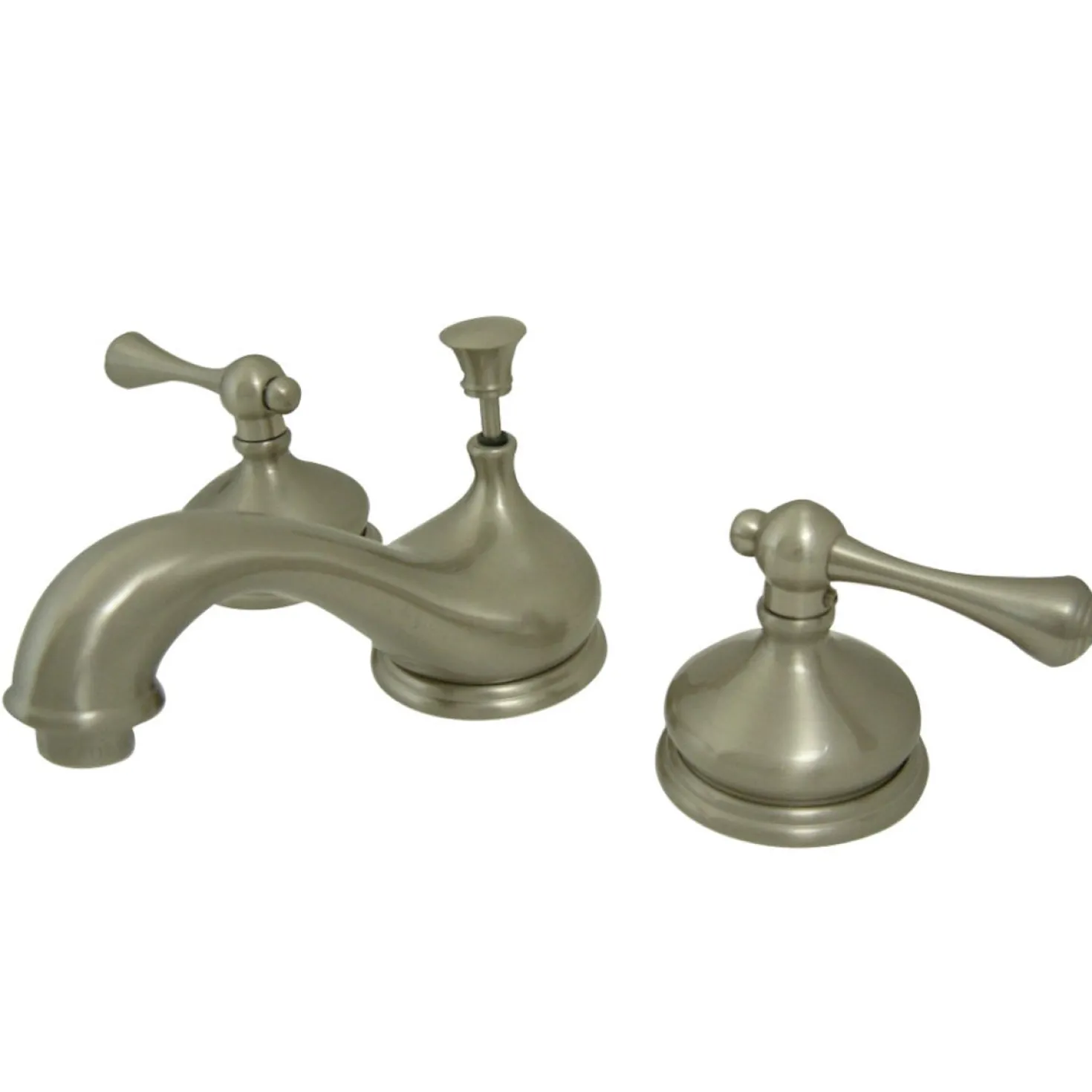 Kingston Brass Vintage Three-Hole 8" Widespread Bathroom Faucet