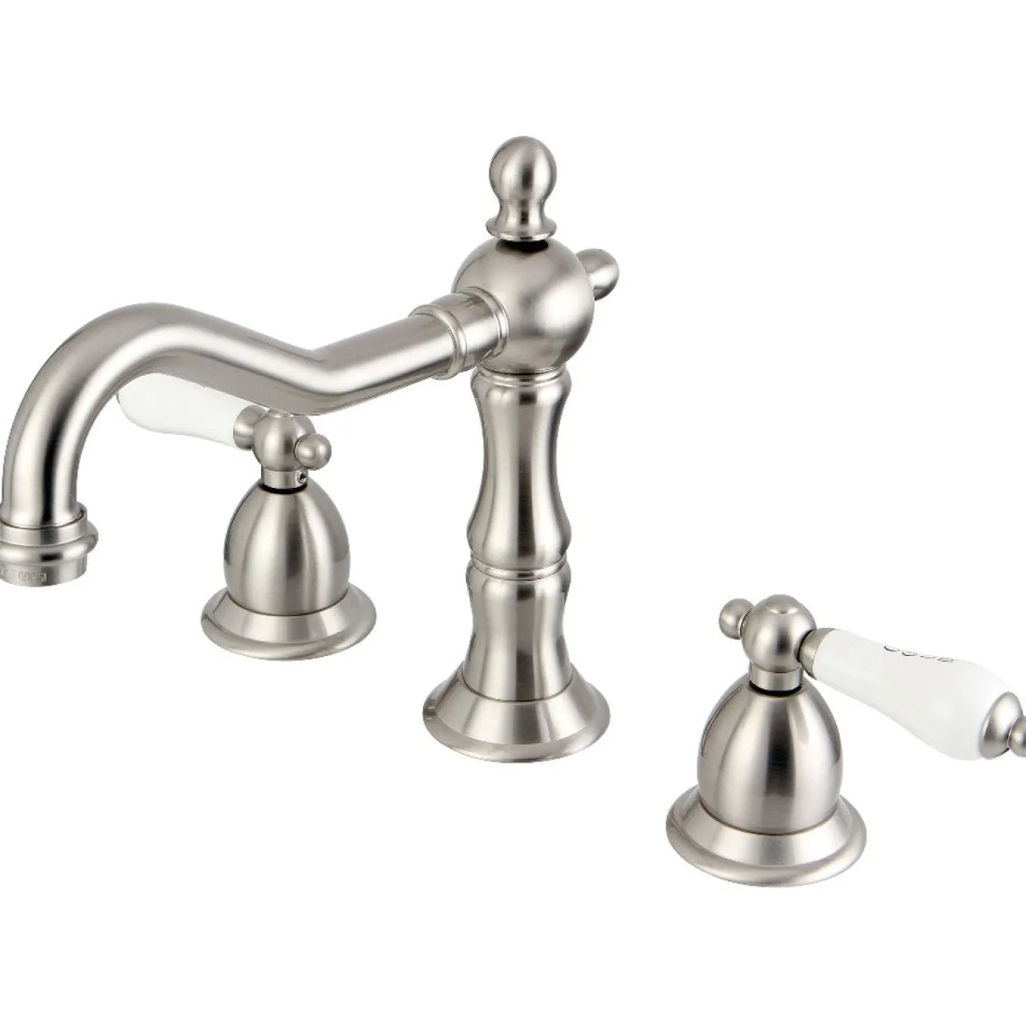 Kingston Brass Vintage 8 to 16-Inch Widespread Three-Hole Bathroom Faucet