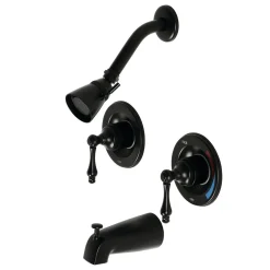Kingston Brass Vintage Twin Handles Tub Shower Faucet