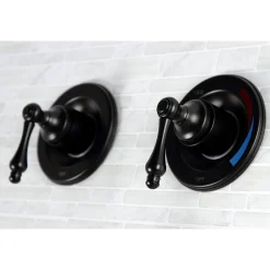 Kingston Brass Vintage Twin Handles Tub Shower Faucet