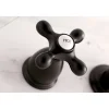 Kingston Brass Vintage Two-Handle Wall Mount Bathroom Faucet