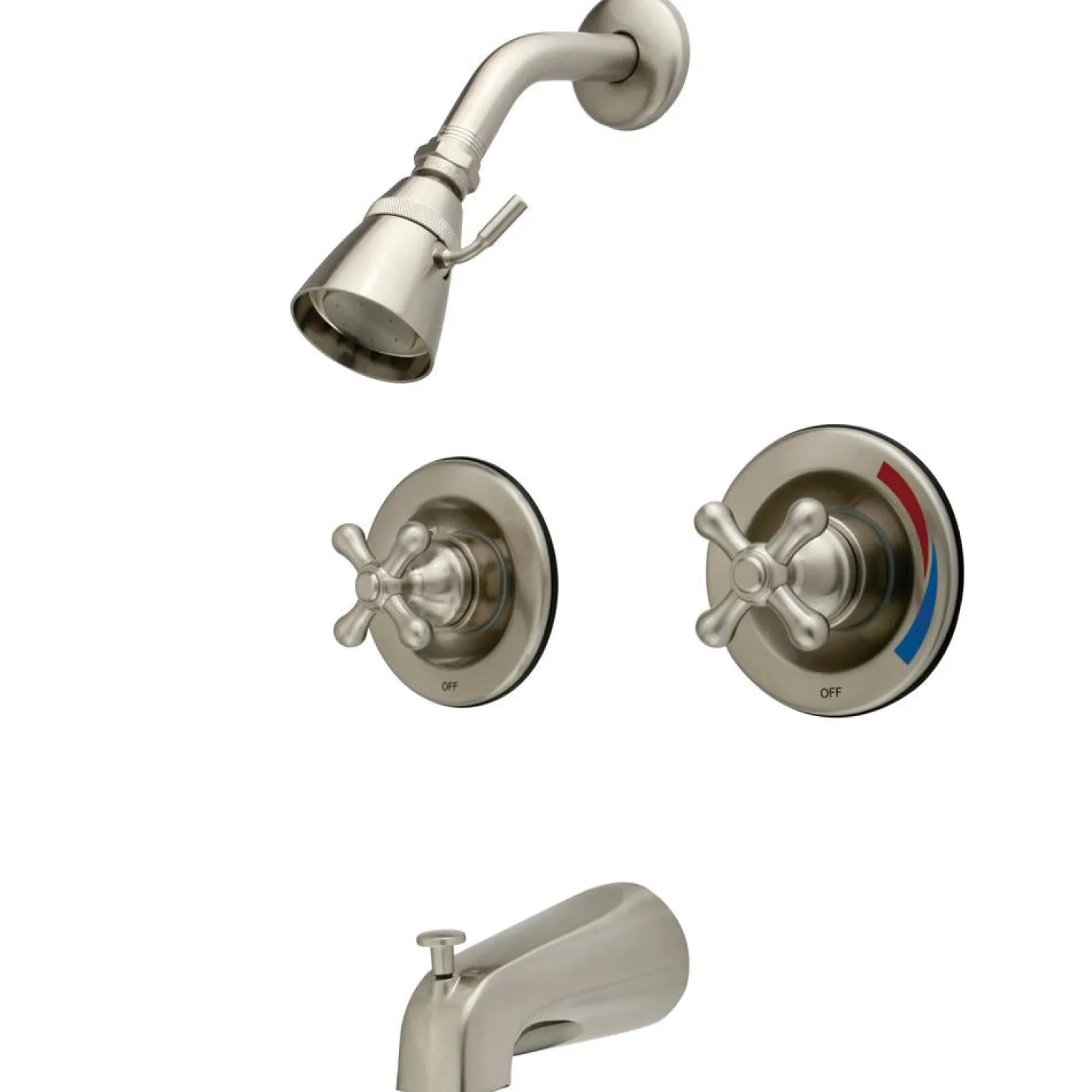 Kingston Brass Vintage Two Handle Tub and Shower Faucet