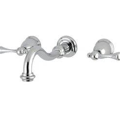 Kingston Brass Vintage Wall Mount Bathroom Faucet