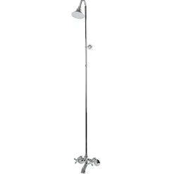 Kingston Brass Vintage Wall Mount Clawfoot Tub and Shower Package