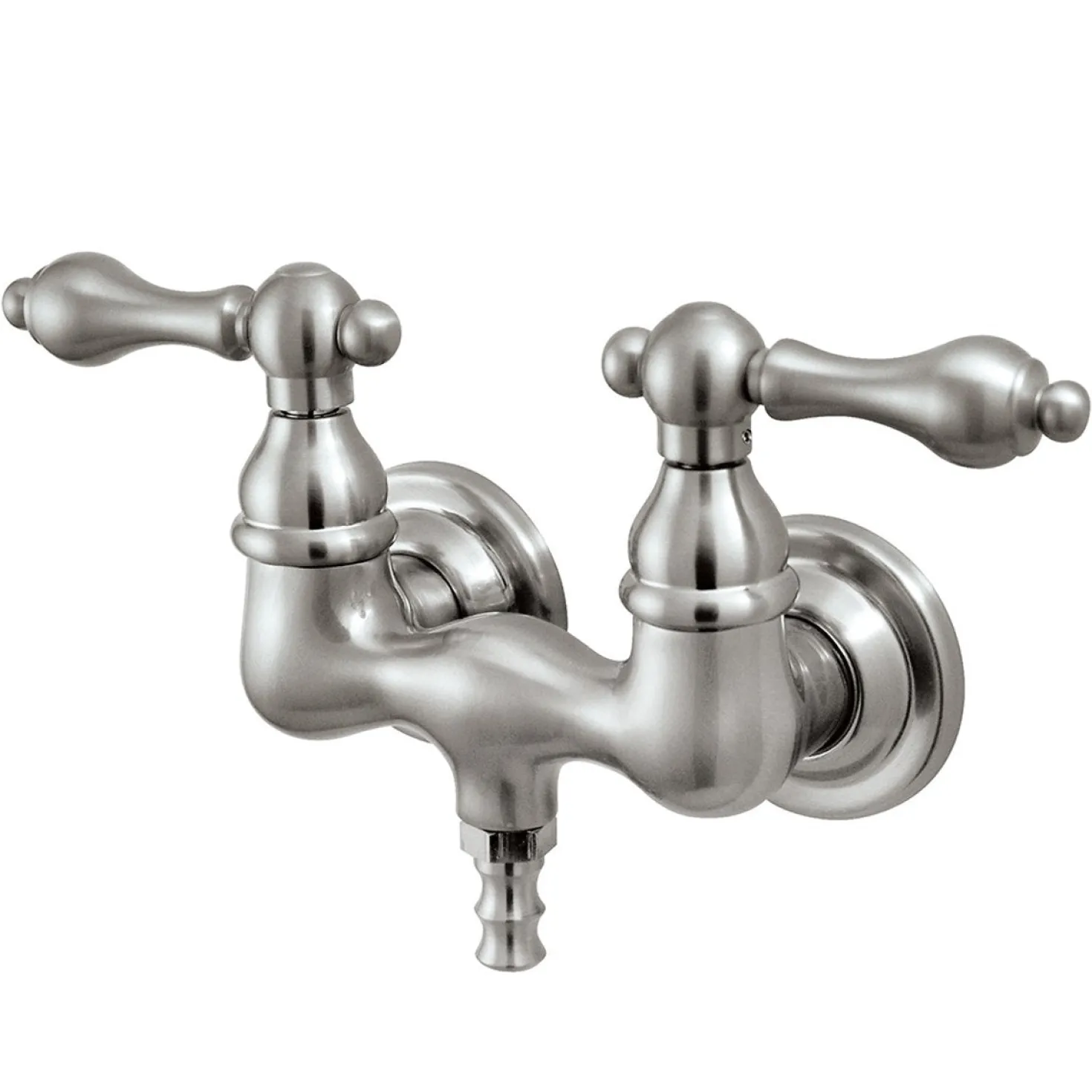Kingston Brass Vintage Wall Mount 3-3/8" Clawfoot Tub Filler