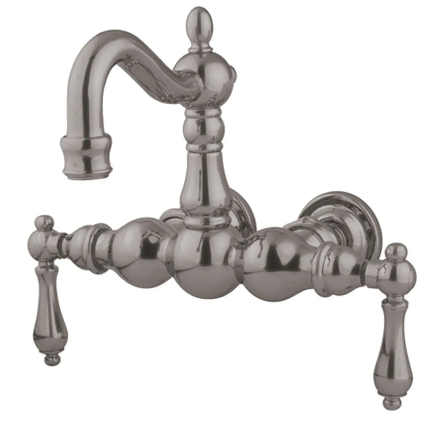 Kingston Brass Vintage 3-3/8" Wall Mount Clawfoot Tub Filler
