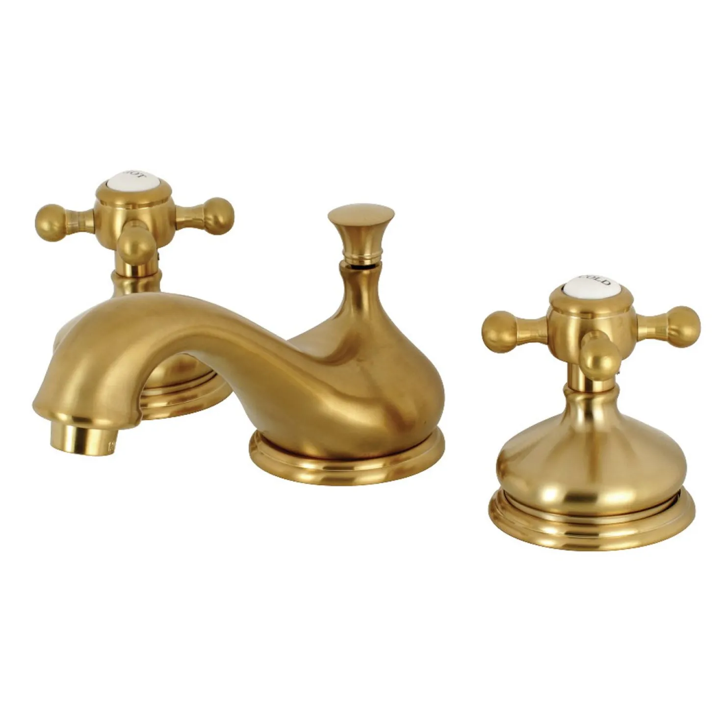 Kingston Brass Vintage 8" Widespread Three-Hole Bathroom Faucet