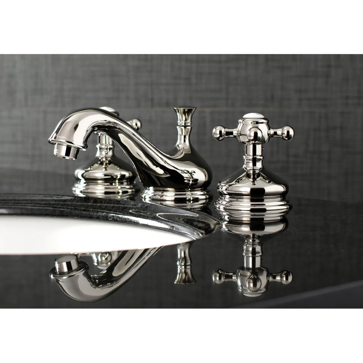 Kingston Brass Vintage 8" Widespread Three-Hole Bathroom Faucet