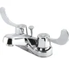 Kingston Brass Vista Handle 4" Centerset Lavatory Faucet with Brass Pop-up