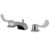 Kingston Brass Vista Handle 8" to 16" Widespread Lavatory Faucet with Brass Pop-up