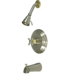 Kingston Brass Wall Mount Tub and Shower Faucet