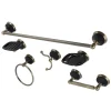 Kingston Brass Water Onyx 6-Piece Bathroom Accessory Set