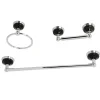 Kingston Brass Water Onyx 3-Piece 26.75" Bathroom Accessory Set