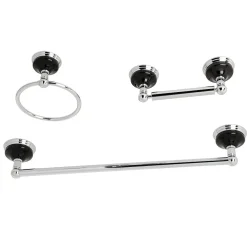 Kingston Brass Water Onyx 3-Piece 26.75" Bathroom Accessory Set