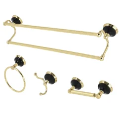 Kingston Brass Water Onyx 4-Piece 26.75