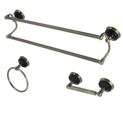 Kingston Brass Water Onyx 3-Piece Bathroom Accessory Set