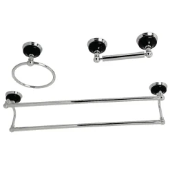Kingston Brass Water Onyx 3-Piece Bathroom Accessory Set