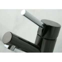 Kingston Brass Water Onyx Single Lever Lavatory Faucet with Brass Pop Up