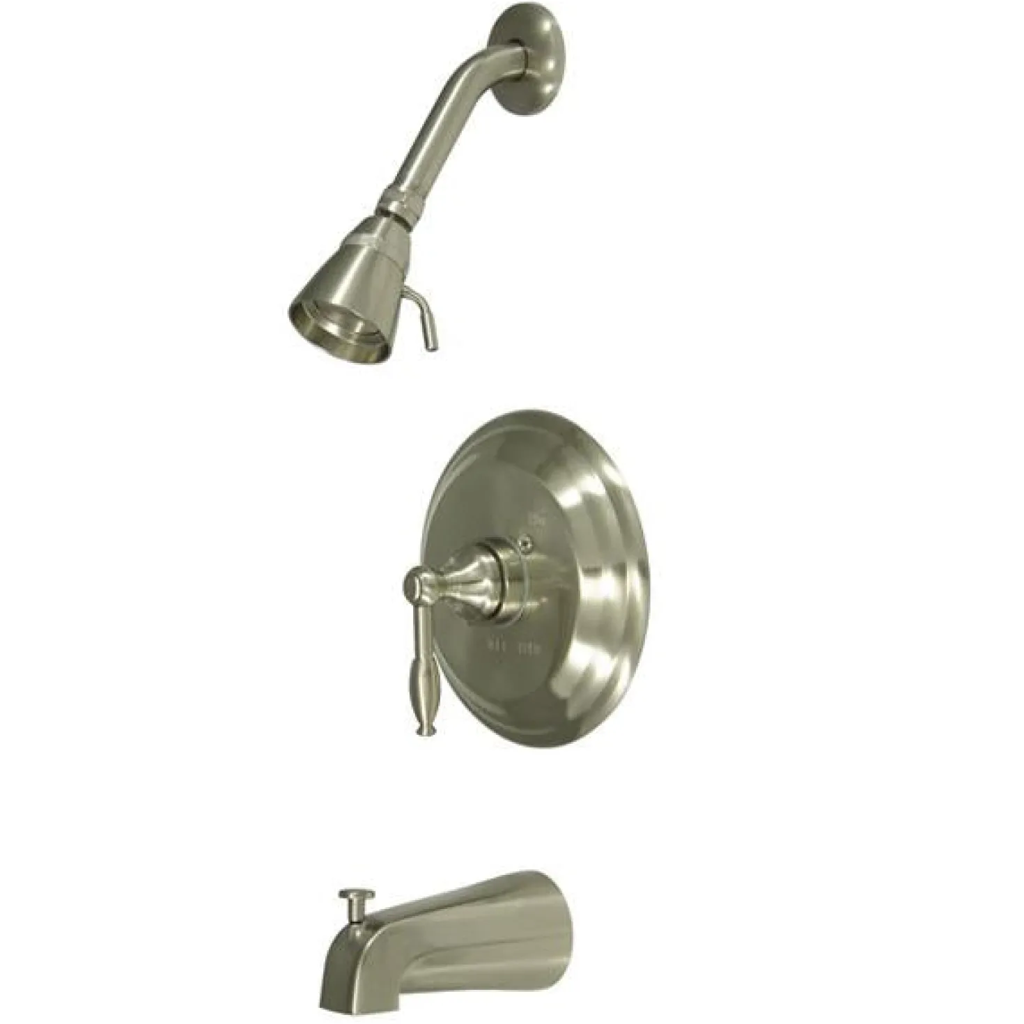 Kingston Brass Water Saving Knight Tub and Shower Faucet with Lever Handles
