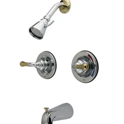 Kingston Brass Water Saving Magellan Tub and Shower Faucet with Pressure Balanced Valve