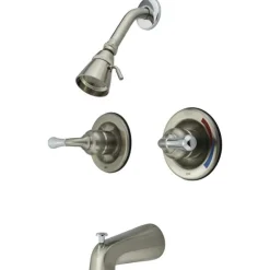 Kingston Brass Water Saving Magellan Tub and Shower Faucet with Pressure Balanced Valve