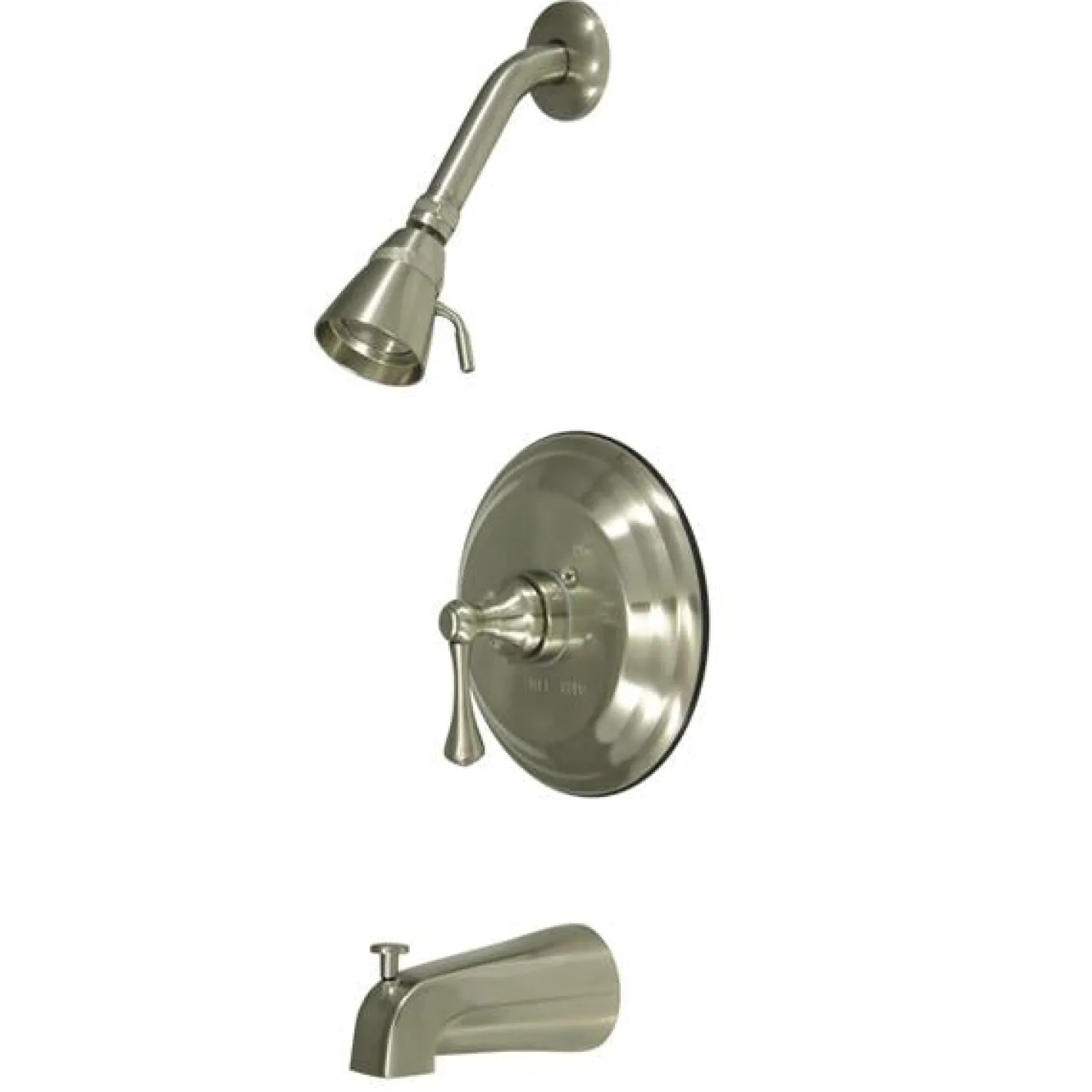 Kingston Brass Water Saving Metropolitan Tub and Shower Faucet with Lever Handle