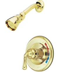 Kingston Brass Water Saving Magellan Shower Combination with 1.5GPM Water Savings Showerhead and Single Lever Handle
