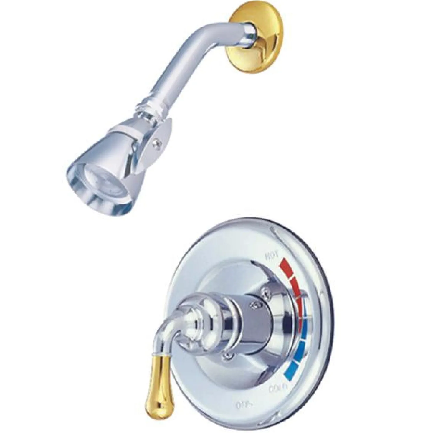 Kingston Brass Water Saving Magellan Shower Combination with 1.5GPM Water Savings Showerhead