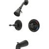 Kingston Brass Water Saving Vintage Tub and Shower Faucet with Pressure Balanced Valve