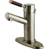 Kingston Brass Wellington Single-Handle 4-Inch Centerset Bathroom Faucet