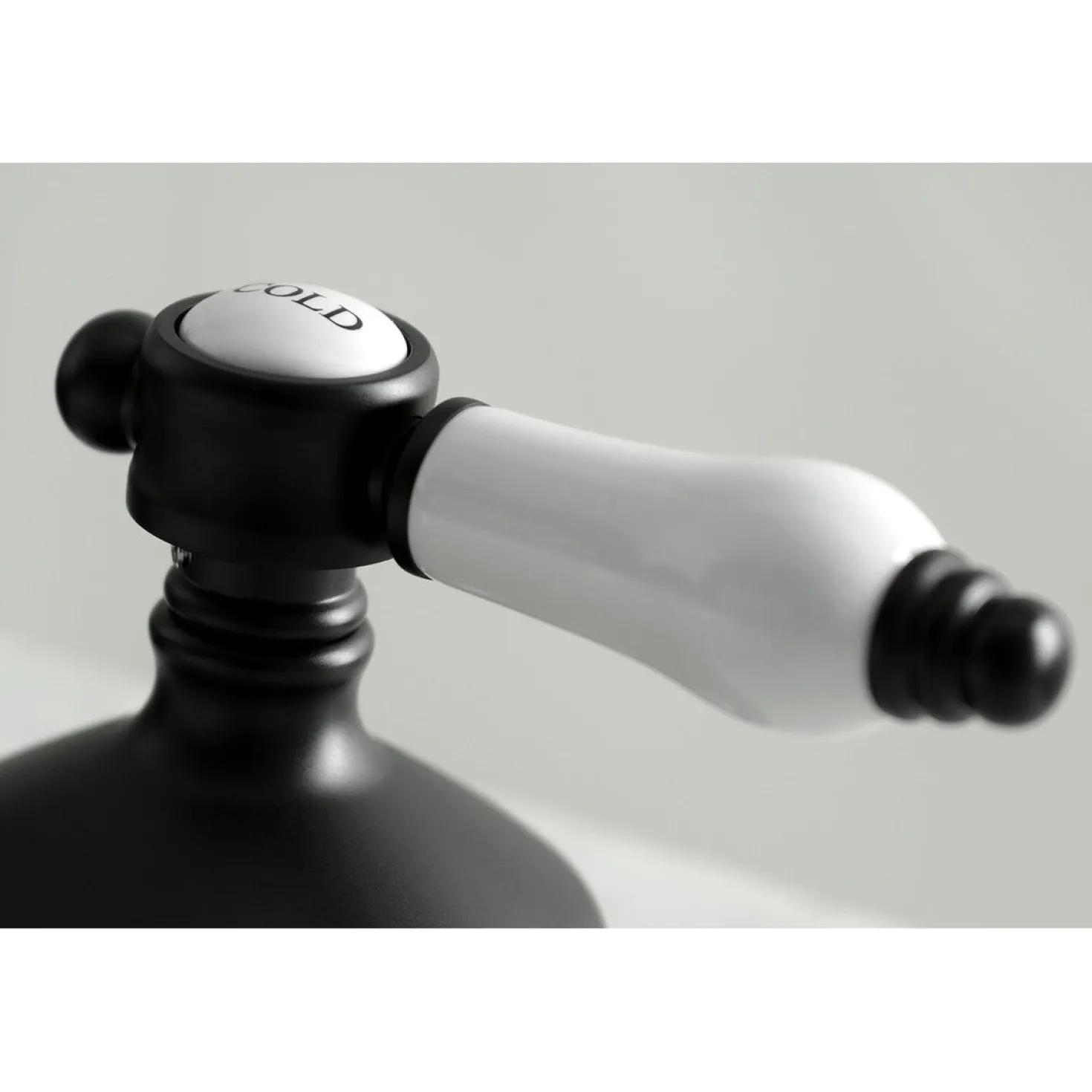 Kingston Brass 8" Widespread Deck Mount Bathroom Faucet