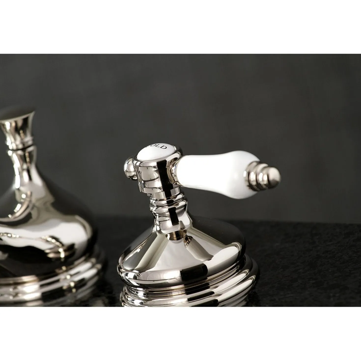 Kingston Brass 8" Widespread Deck Mount Bathroom Faucet