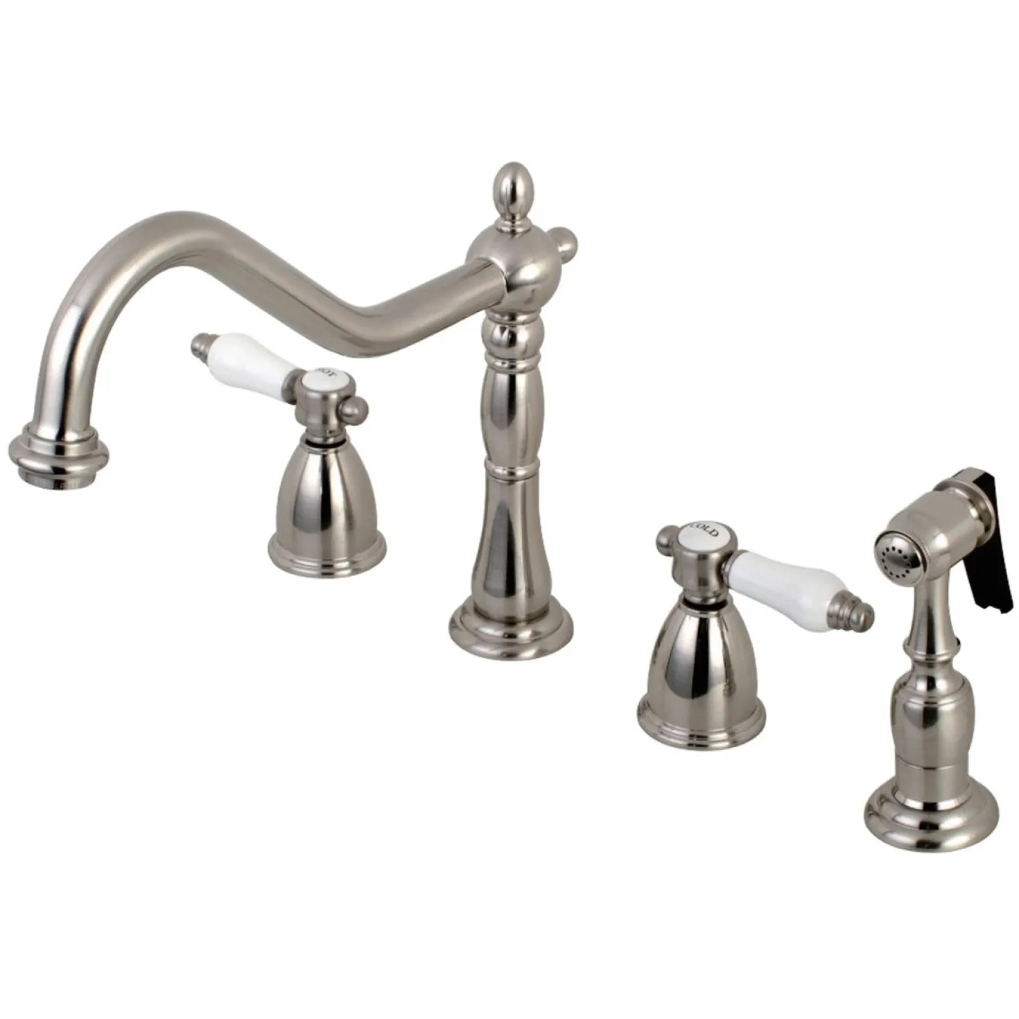 Kingston Brass Widespread Kitchen Faucet