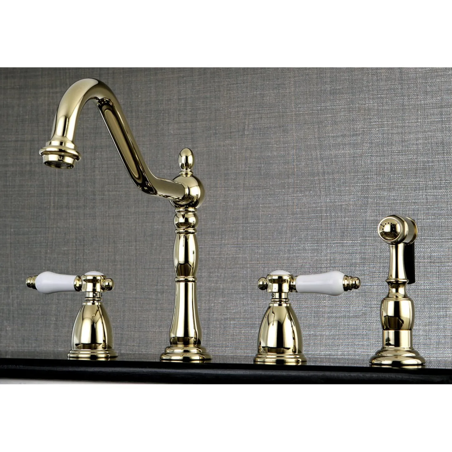 Kingston Brass Widespread Kitchen Faucet
