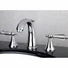Kingston Brass Wilshire Aqua Eden 8-Inch Widespread Bathroom Faucet