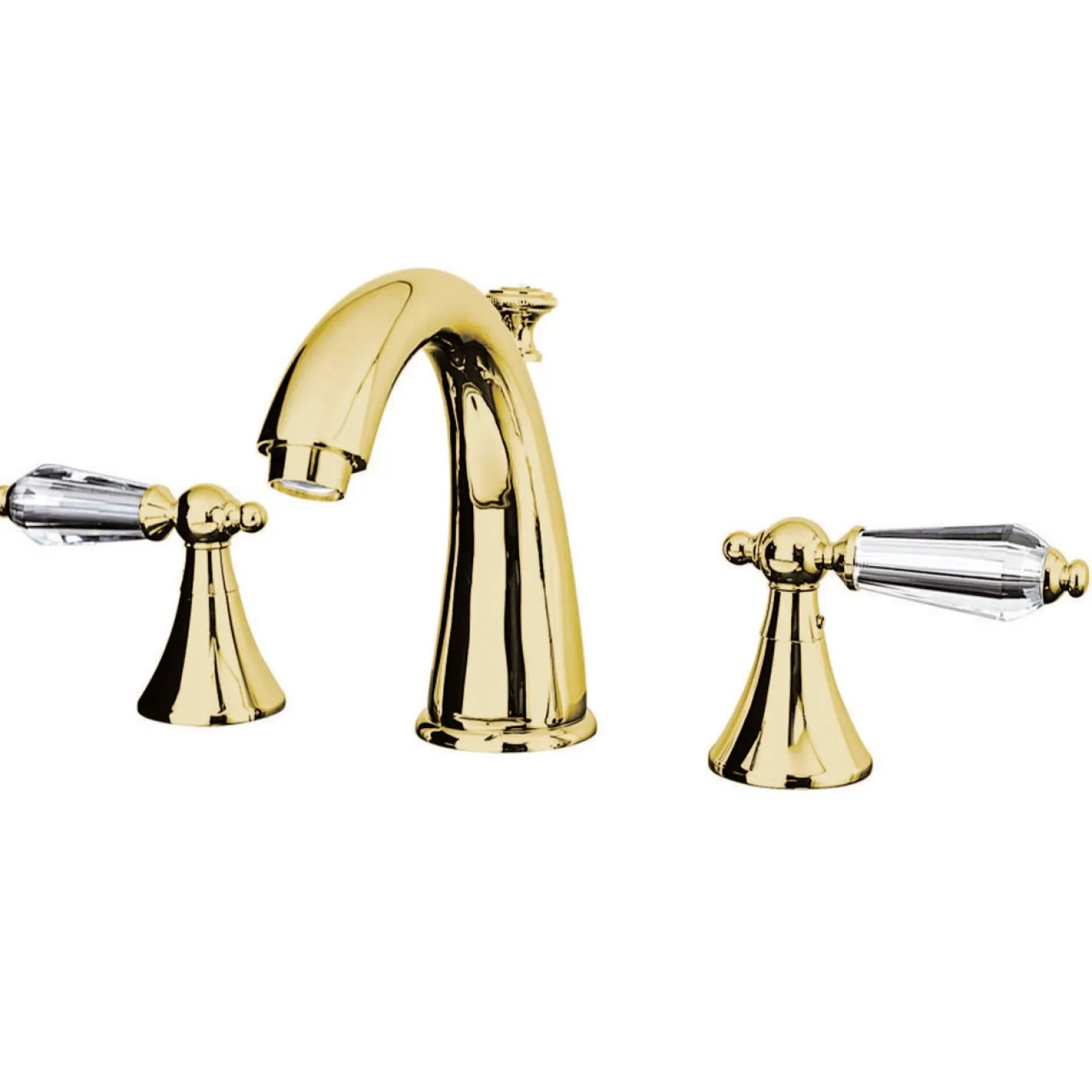 Kingston Brass Wilshire Aqua Eden 8-Inch Widespread Bathroom Faucet